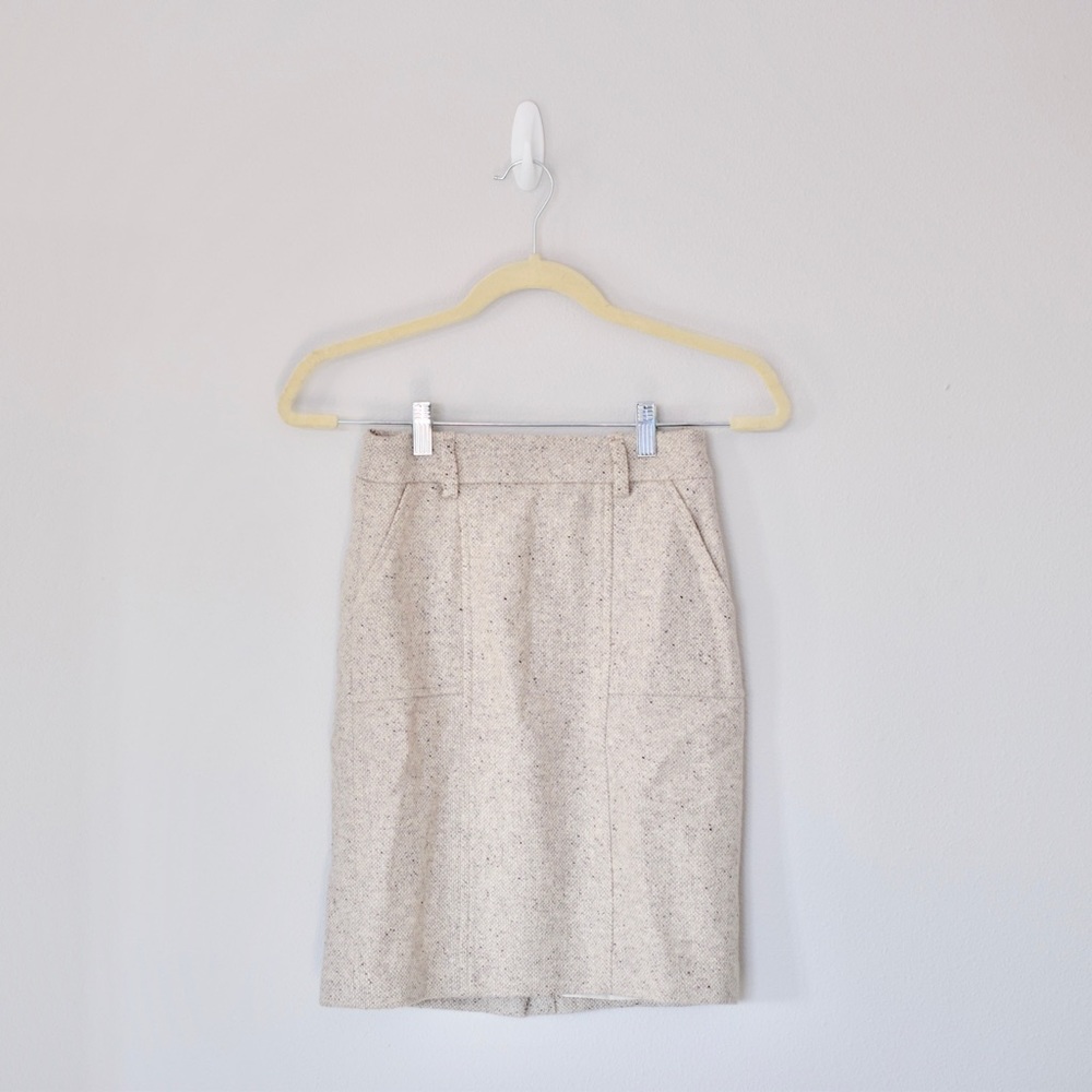 Ann Taylor Wool Pencil Skirt